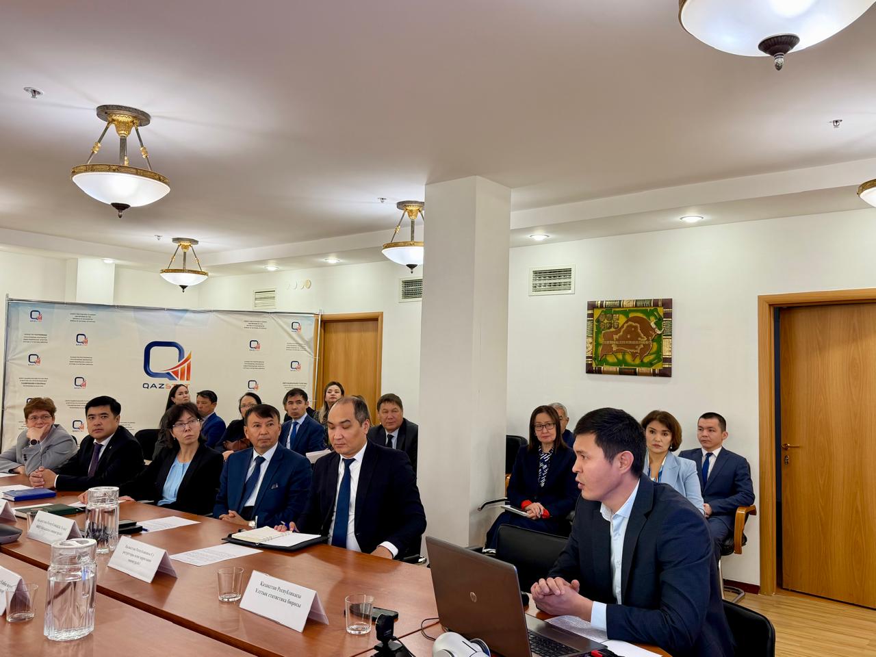 Бюрода Ресми статистика өндірушілер кеңесінің отырысы өтті